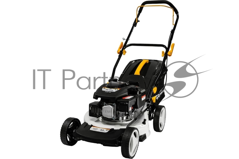 Газонокосилка бензиновая KR-430NSP несамоходная, 150см3, 43см KRANZ