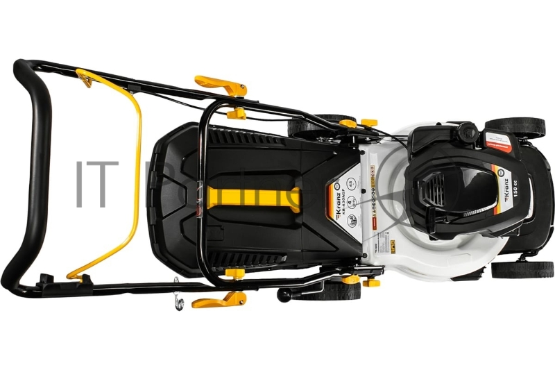 Газонокосилка бензиновая KR-430NSP несамоходная, 150см3, 43см KRANZ