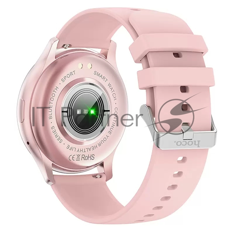 Смарт-часы HOCO (6942007603034) Y15 Pink 1.43 Gold