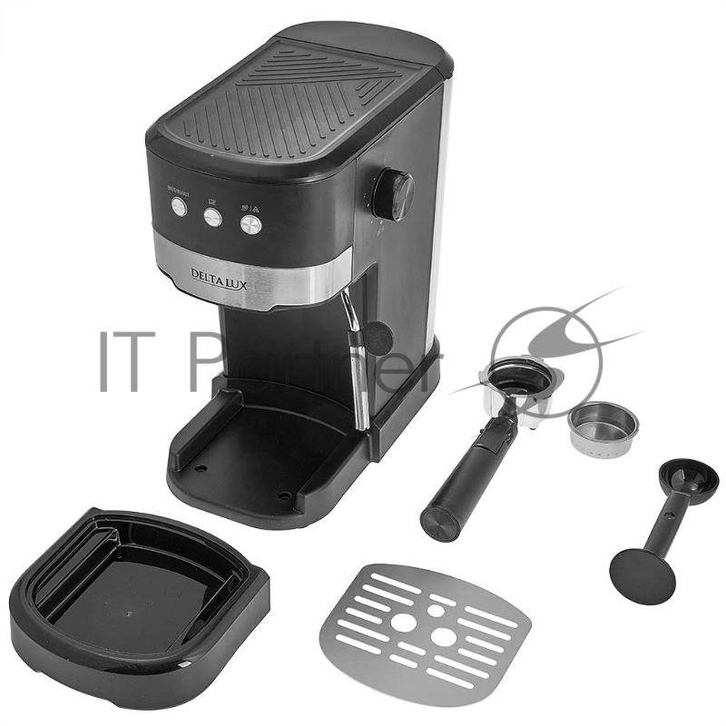 Кофеварка DELTA LUX DE-2005 черный