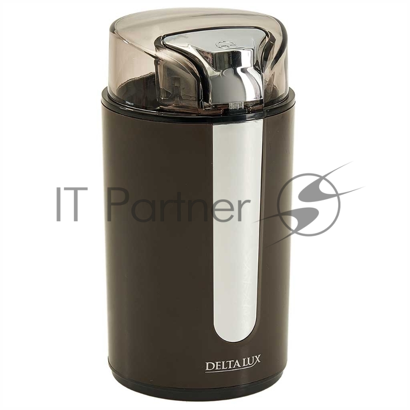 Кофемолка DELTA LUX DE-2202 : коричневая