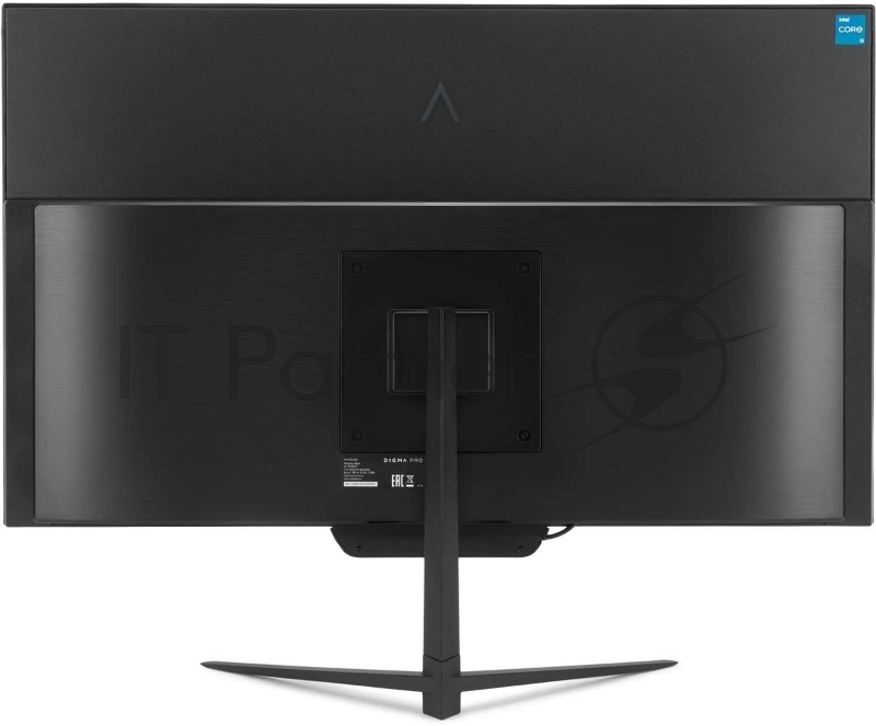 Моноблок Digma Pro Base 23.8 Full HD i3 12100 (3.3) 8Gb SSD512Gb UHDG 730 CR Windows 11 Pro GbitEth WiFi BT 90W клавиатура мышь Cam черный 1920x1080