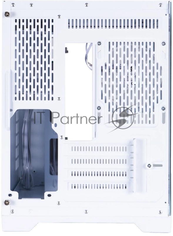 Корпус 1STPLAYER UVIEW UV6 ARGB White / mATX / 3x120mm ARGB fans / UV6-WH-2FC7R-W-1FC7-W