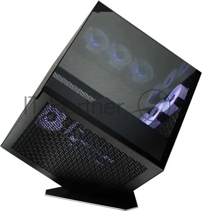 Корпус Azza CUBE PLUS черный без БП ATX 6x120mm 2xUSB3.0 1xUSB3.1 audio bott PSU