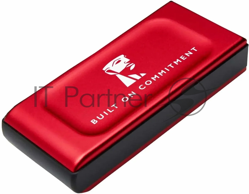 Твердотельный накопитель/ Kingston External SSD XS1000R BOC, 2000GB, Type-C/A, USB 3.2 Gen 2, R/W 1050/1000MB/s, 70x33x14mm, 69g., Red (60 мес)