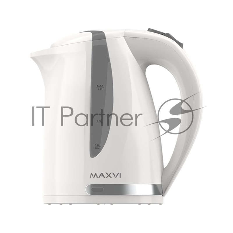 Чайник электрический MAXVI KE1701P white-grey