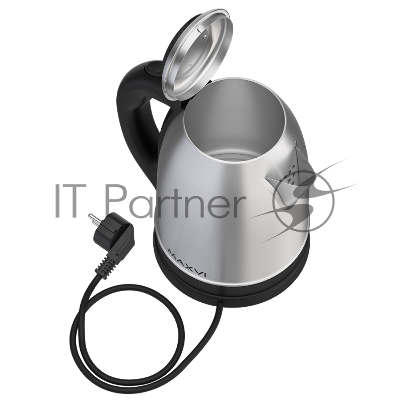 Чайник электрический MAXVI KE2021S silver-black