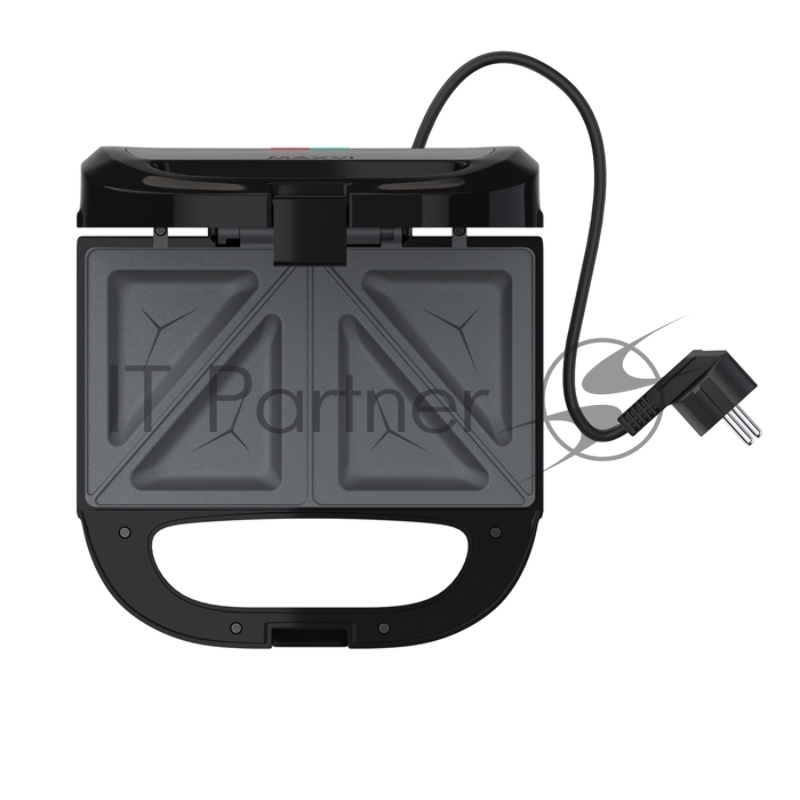 Сэндвичница MAXVI SM751S silver-black