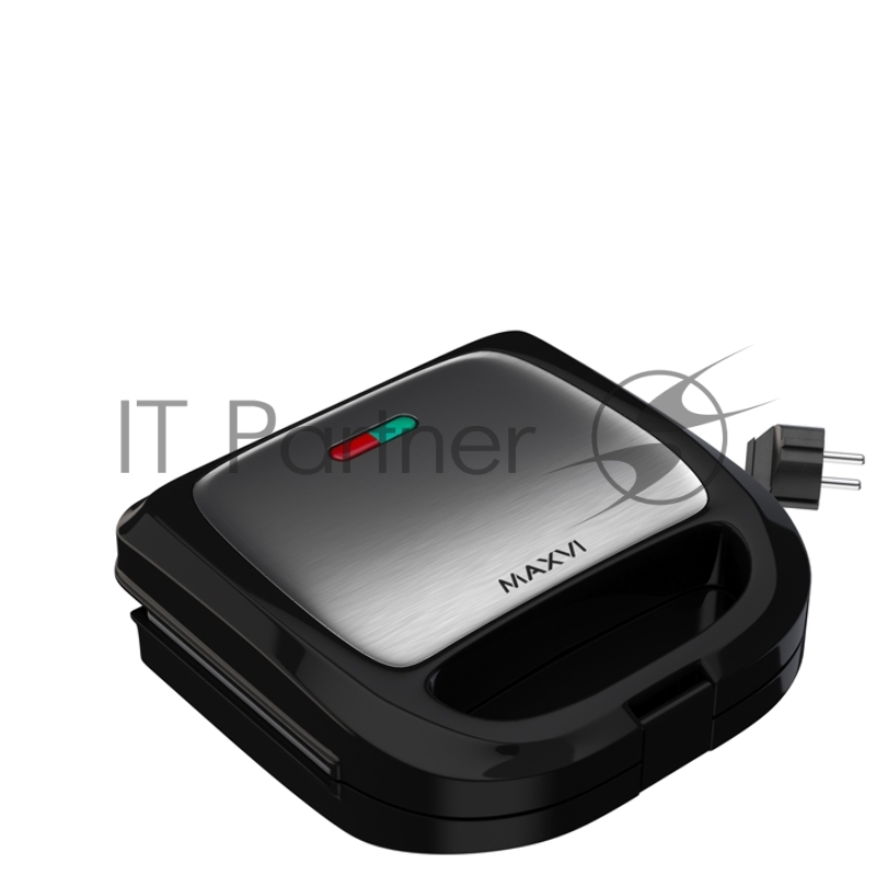 Сэндвичница MAXVI SM751S silver-black