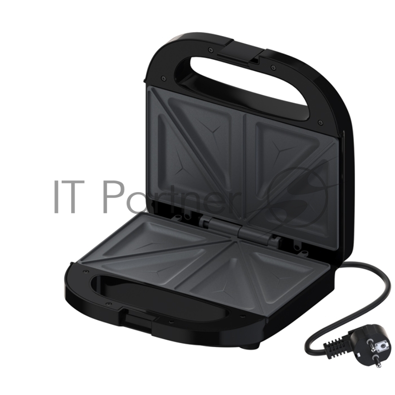 Сэндвичница MAXVI SM751S silver-black