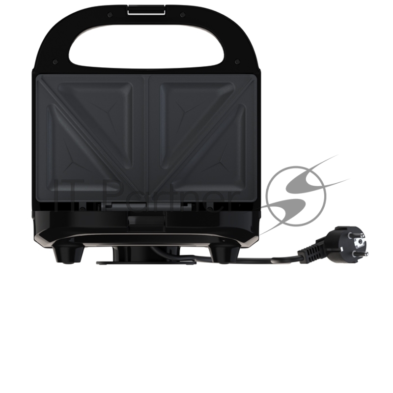 Сэндвичница MAXVI SM751S silver-black