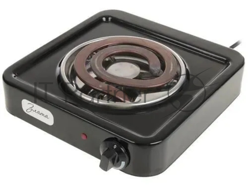 Электрическая плитка Злата 114Т черная