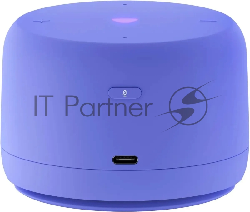 Умная колонка Яндекс Станция Лайт 2 с Алисой, без часов, 6 Вт, модель YNDX-00028 (фиолетовый)