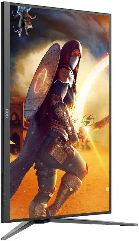 Монитор 27 AOC Q27G4S Black-Red (IPS, 2560x1440, 300Hz, 0.3 ms, 178°/178°, 450 cd/m, 1500:1, +2xHDMI 2.1, +DisplayPort 1.4))