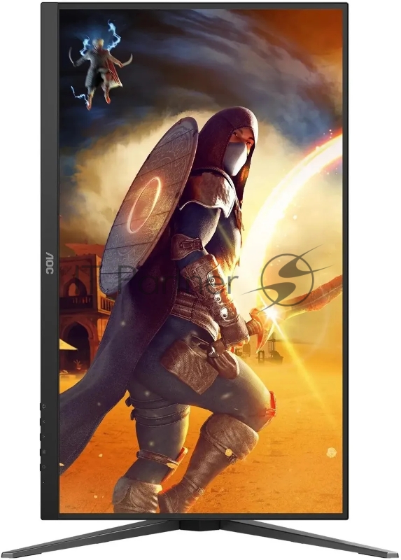 Монитор 27 AOC Q27G4S Black-Red (IPS, 2560x1440, 300Hz, 0.3 ms, 178°/178°, 450 cd/m, 1500:1, +2xHDMI 2.1, +DisplayPort 1.4))