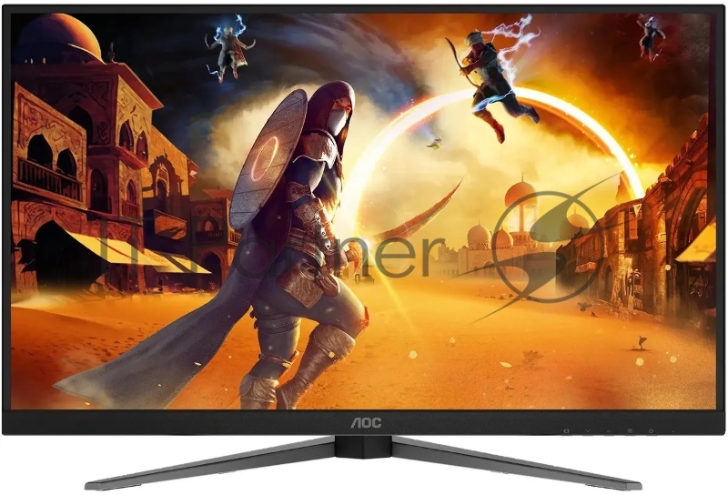 Монитор 27 AOC Q27G4S Black-Red (IPS, 2560x1440, 300Hz, 0.3 ms, 178°/178°, 450 cd/m, 1500:1, +2xHDMI 2.1, +DisplayPort 1.4))