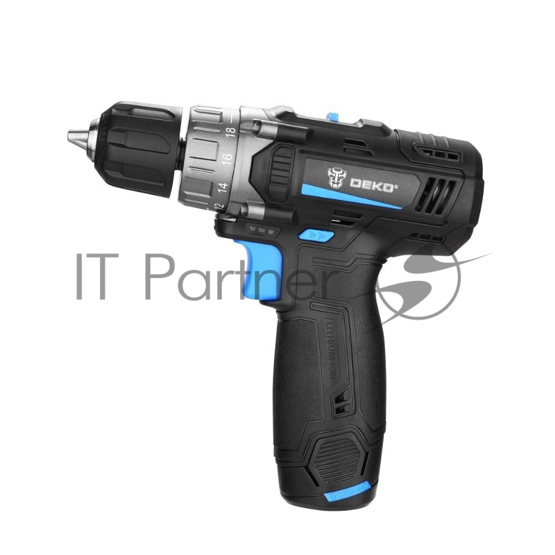 Аккумуляторная дрель-шуруповерт DEKO DKCD12V PRO, 12В, 1x1.5Ач