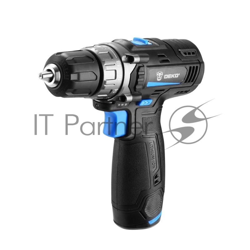 Аккумуляторная дрель-шуруповерт DEKO DKCD12V PRO, 12В, 1x1.5Ач