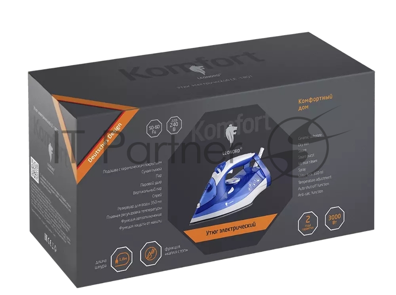 LEONORD LE-1801 бело-синий 270082