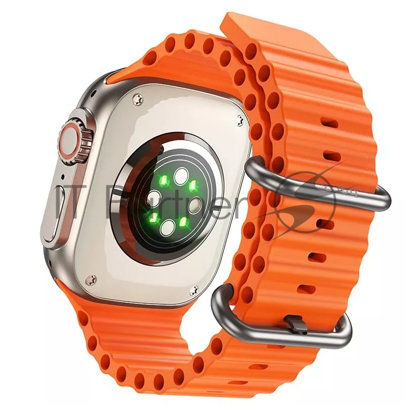 Смарт-часы HOCO (6931474791993) Y12 Ultra Titanium Gold 2.0