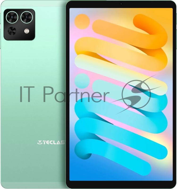 Планшет Teclast T50 Mini G99 T606 (1.6) 8C RAM8Gb ROM128Gb 8.68 IPS 1340x800 4G Android 15 зеленый 13Mpix 5Mpix BT WiFi microSD 1Tb 5100mAh 14hr