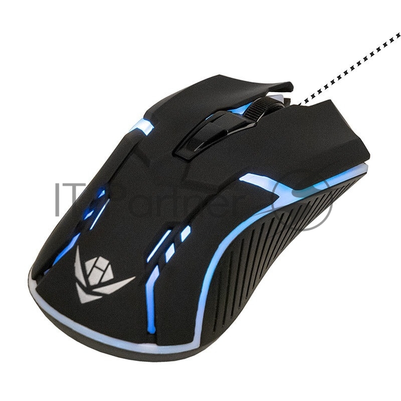 Игровой набор (клавиатура+мышь) NAKATOMI KMG-2305U черный