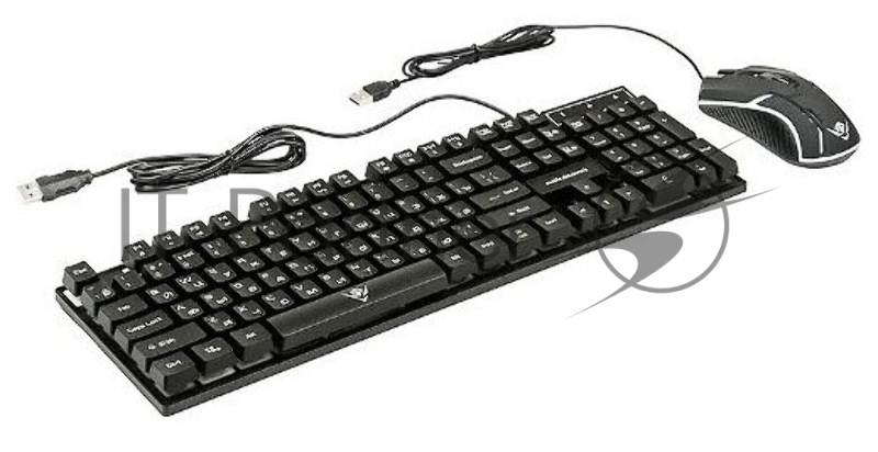 Игровой набор (клавиатура+мышь) NAKATOMI KMG-2305U черный