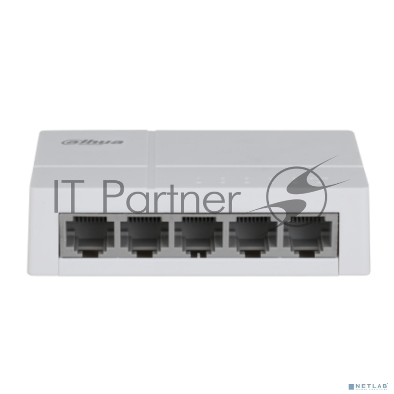 Коммутатор 5-в-1 Dahua DH-SF1005L /5 портов до 100 Мбит.с/коммутация до 1 Гбит.с/неуправляемый/Plug & Play/белый (DH-SF1005L)