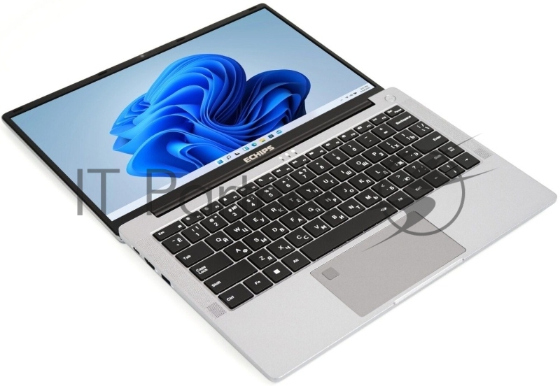 Ноутбук Echips Fusion 14(1920x1080 IPS (матовый))/Intel Core i3 1215U(1.2Ghz)/16384Mb/512SSDGb UHD Graphics/Cam/BT/WiFi/57WHr/war 1y/1.5kg/Silver/Win11Home