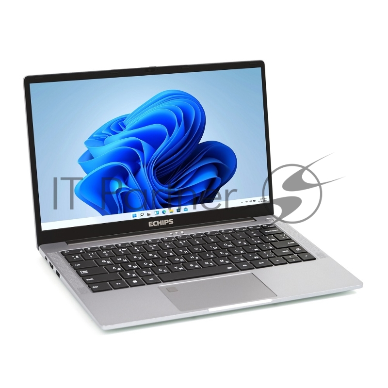 Ноутбук Echips Fusion 14(1920x1080 IPS (матовый))/Intel Core i3 1215U(1.2Ghz)/16384Mb/512SSDGb UHD Graphics/Cam/BT/WiFi/57WHr/war 1y/1.5kg/Silver/Win11Home