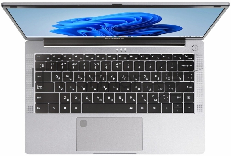 Ноутбук Echips Fusion 14(1920x1080 IPS (матовый))/Intel Core i3 1215U(1.2Ghz)/16384Mb/512SSDGb UHD Graphics/Cam/BT/WiFi/57WHr/war 1y/1.5kg/Silver/Win11Home