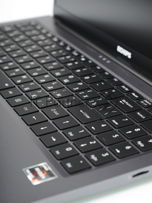 Ноутбук Echips Atlant 15.6(1920x1080 IPS (матовый))/AMD Ryzen 5 7430U(2.3Ghz)/16384Mb/512SSDGb Radeon Vega 7/Cam/BT/WiFi/54.7WHr/war 1y/1.8kg/Silver/Win11Home