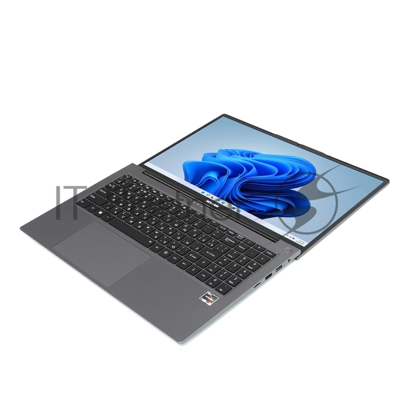 Ноутбук Echips Atlant 15.6(1920x1080 IPS (матовый))/AMD Ryzen 5 7430U(2.3Ghz)/16384Mb/512SSDGb Radeon Vega 7/Cam/BT/WiFi/54.7WHr/war 1y/1.8kg/Silver/Win11Home