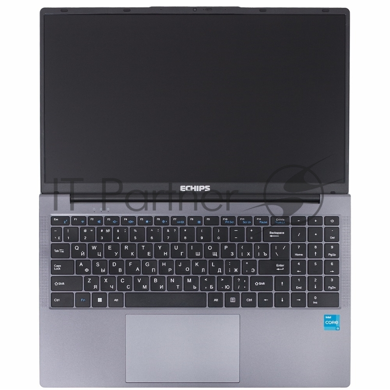 Ноутбук Echips Hot 15.6(1920x1080 IPS (матовый))/Intel Core i3 1025G1(1.2Ghz)/8192Mb/256SSDGb UHD Graphics/Cam/BT/WiFi/51.3WHr/w 1y/1.7kg/Silver/Win11Home