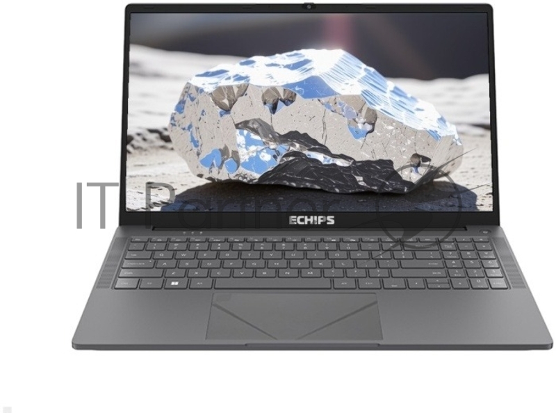 Ноутбук Echips Argentum 15.6(1920x1080 IPS (матовый))/Intel N-series N95(1.7Ghz)/16384Mb/512SSDGb/n UHD Graphics/Cam/BT/WiFi/38.5WHr/w 1y/1.62kg/Silver/Win11Home