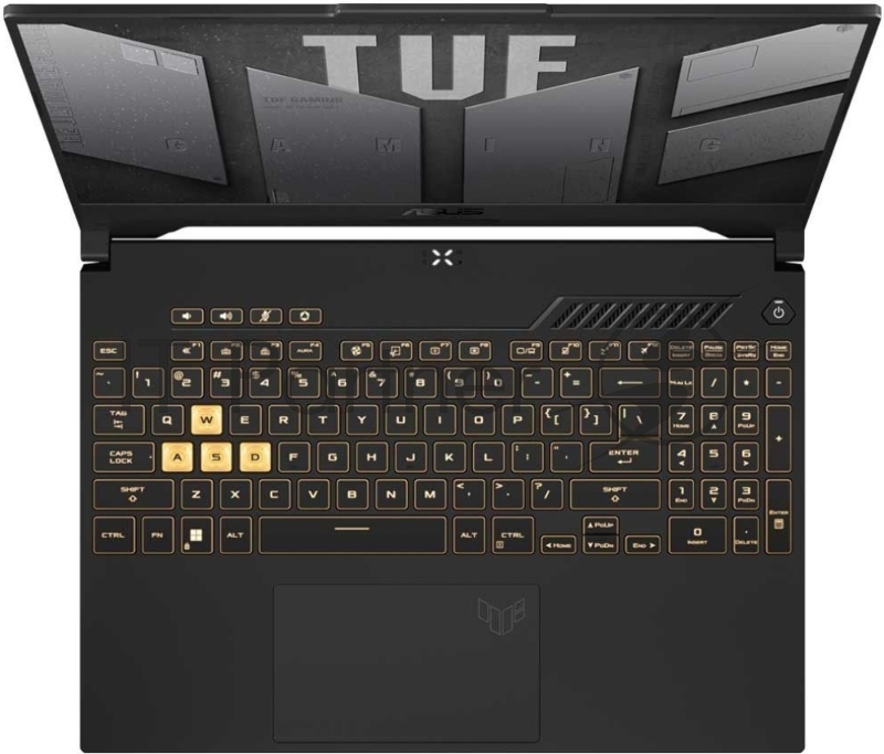 Ноутбук ASUS TUF Gaming F15 FX507VU Intel Core i7 13620H 2400MHz/15.6/1920x1080/32GB/51 SSD/NVIDIA GeForce RTX 4050 6GB/Wi-Fi/Bluetooth/Без ОС (90NR0CJ7-M00B10_32) Grey