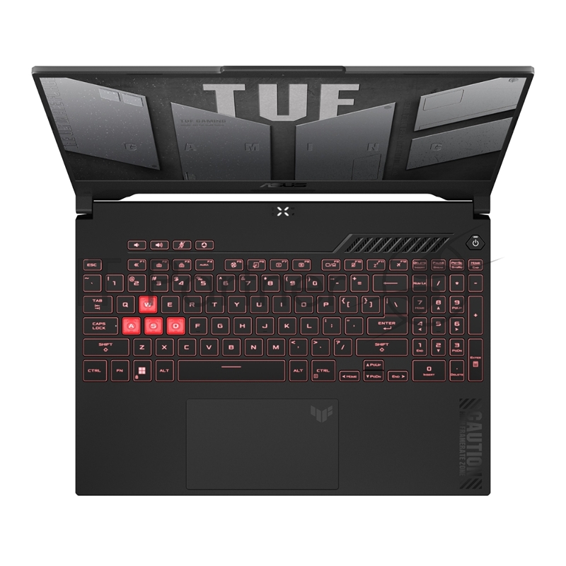 Ноутбук ASUS TUF Gaming F15 FX507ZI4 Intel Core i7 12700H 2300MHz/15.6/1920x1080/32GB/51 SSD/NVIDIA GeForce RTX 4070 8GB/Wi-Fi/Bluetooth/Без ОС (90NR0FV7-M001E0_32) Grey