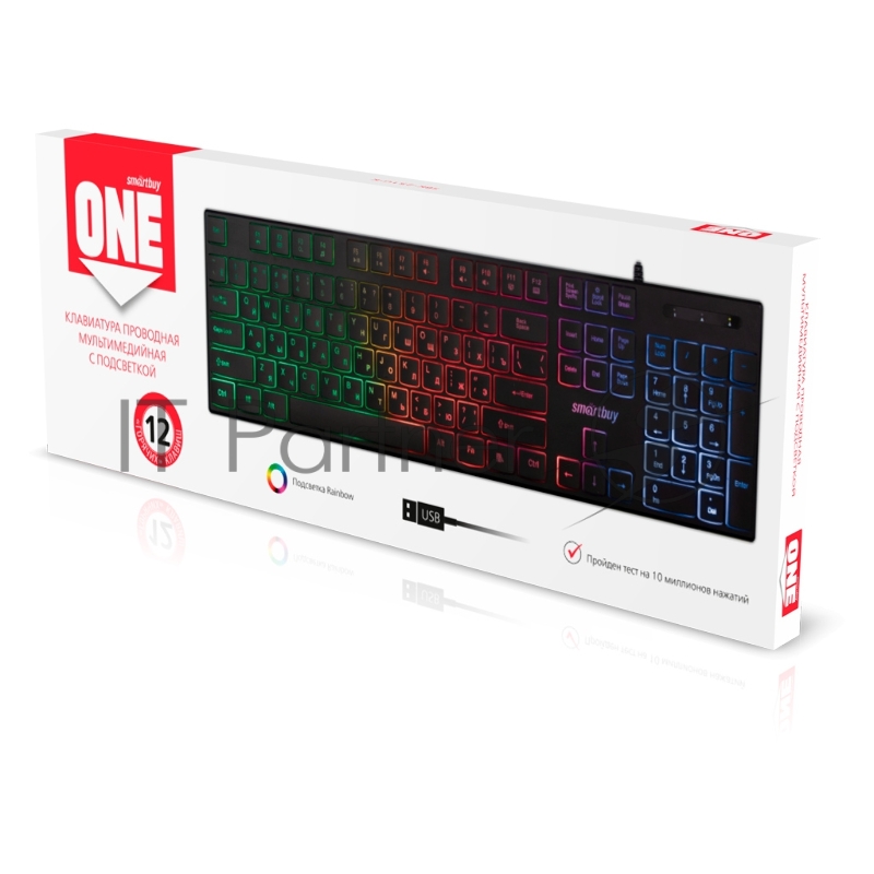 Клавиатура проводная SMARTBUY (SBK-251U-K) ONE 251