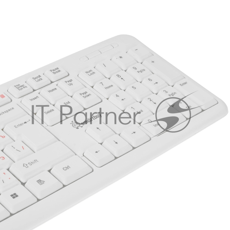 Клавиатура проводная SMARTBUY (SBK-210U-W) ONE 210 USB белая