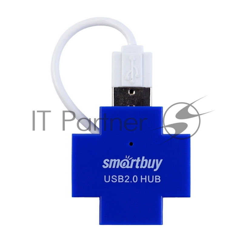 USB-хаб SMARTBUY (SBHA-6900-B) 4 порта синий