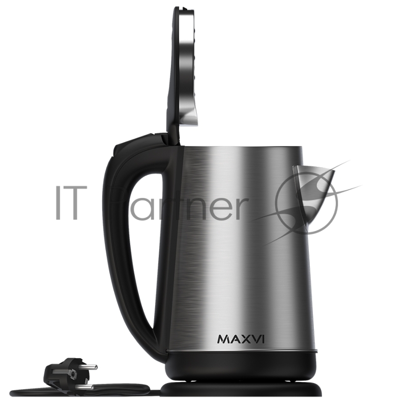 Чайник электрический MAXVI KE1822S silver-black