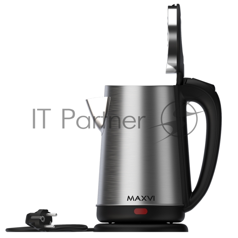 Чайник электрический MAXVI KE1822S silver-black