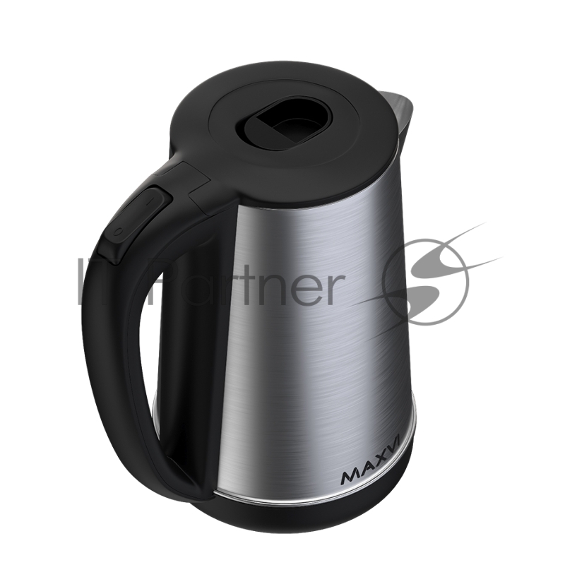 Чайник электрический MAXVI KE1822S silver-black