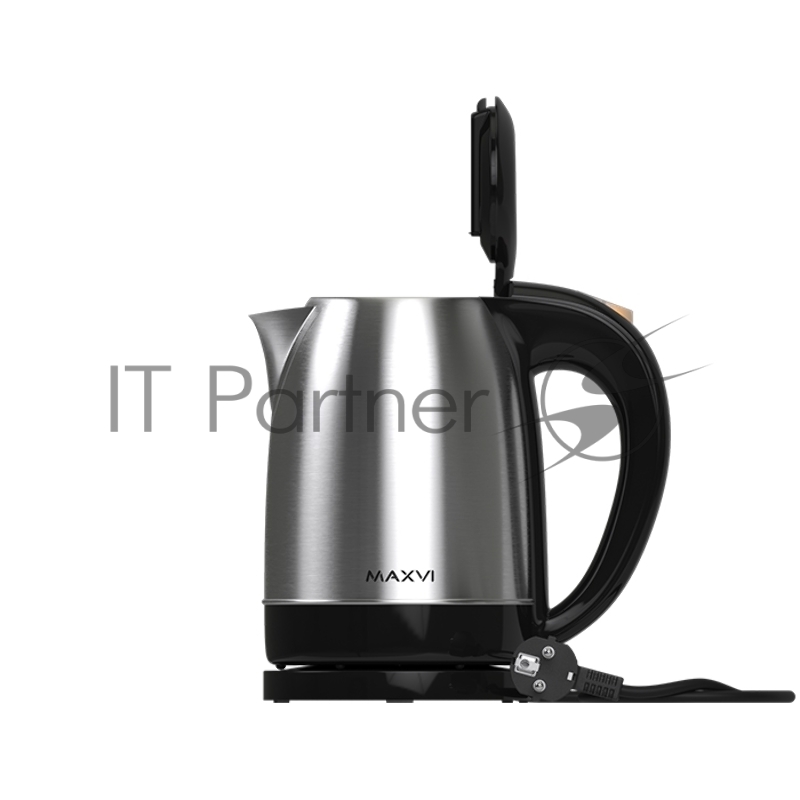 Чайник электрический MAXVI KE1721S silver-black
