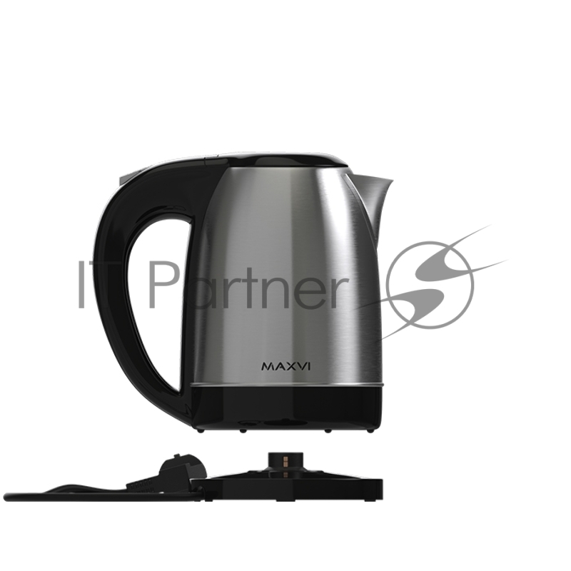 Чайник электрический MAXVI KE1721S silver-black