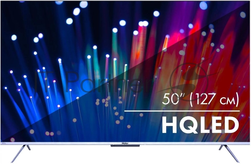 Телевизор HAIER 50 DH1VLQD02RU серебристый Direct LED 4K UHD 60Hz Android SMART TV S3