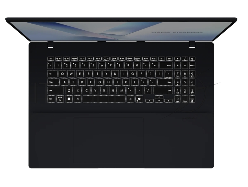 Ноутбук ASUS Vivobook 17 Special M1807HA-S8025 AMD Ryzen 7 260 3.8GHz/DDR5 16GB/512Gb SSD /AMD Radeon Graphics/18,4 (1920 x 1200) 144Hz16:10 AG ,,/No OS/2.45 kg/Quiet Blue