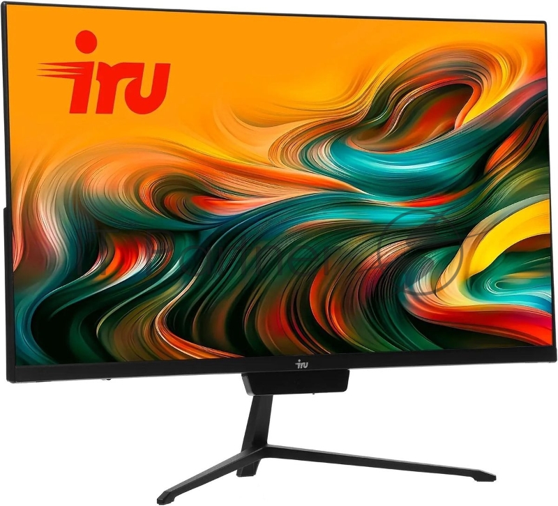 Моноблок IRU P233 23.8 Full HD i3 1220P (3.3) 8Gb SSD256Gb CR Windows 11 Pro 64 GbitEth WiFi BT 90W Cam черный 1920x1080