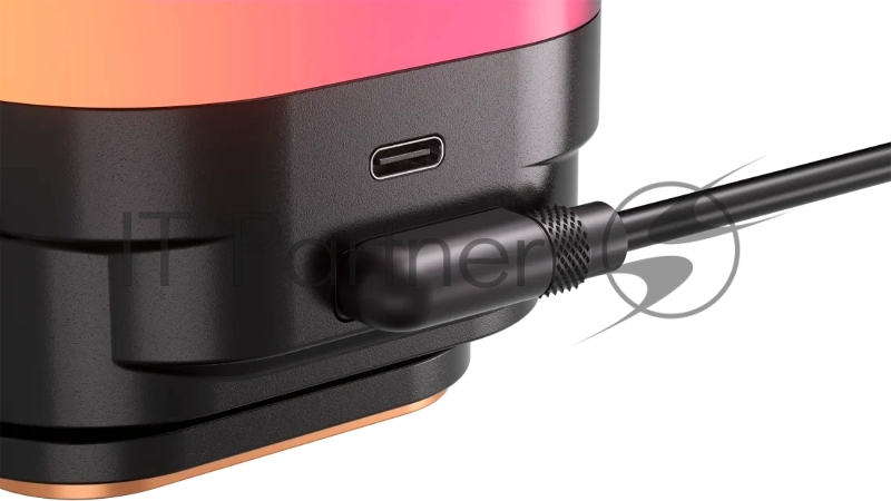 Система жидкостного охлаждения Corsair iCUE LINK TITAN 240 RX LCD (240mm, Black, RGB/ Fans: 2x120mm, 73.5CFM, 36dBA, 2100RPM/ S: 1851, 1700, AM5, AM4)