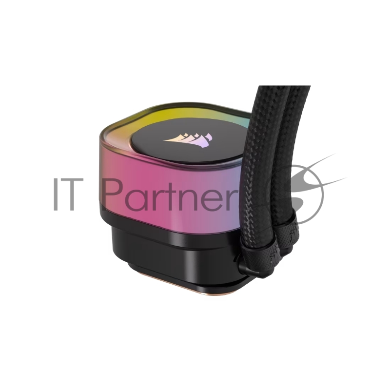 Система жидкостного охлаждения Corsair iCUE LINK H150i RGB (360mm, Black, RGB/ Fans: 3x120mm, 63.1CFM, 37dBA, 2400RPM/Rad thickness 27mm/ S: 1851, 1700, 1200, 115X, AM5, AM4)